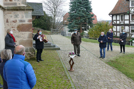 Eröffnung der Adventszeit vor der Stadtpfarrkirche